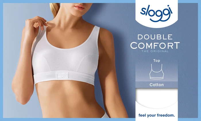 Sloggi Double Comfort Top white
