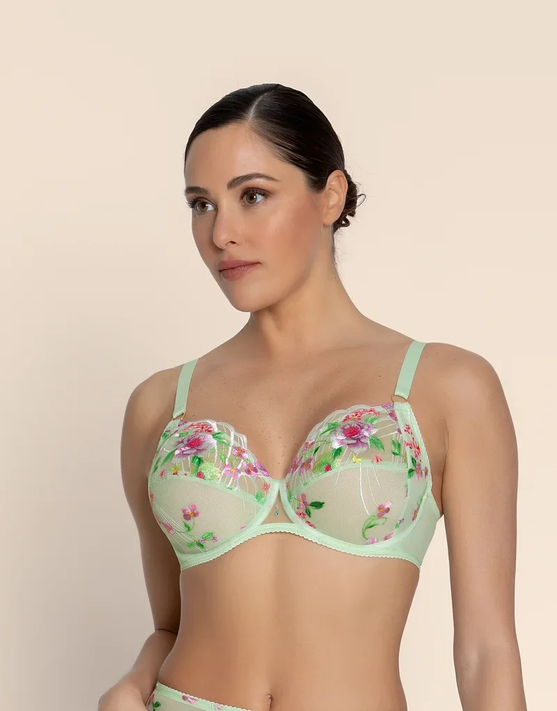 Lise Charmel – Libertine En Fleurs 3-teiliger Vollschalen-BH Nature Libertine