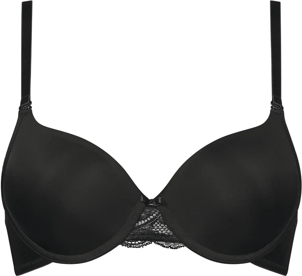Triumph Lovely Micro Bügel-BH mit Halbschale, Einlage und multioptionalen Trägern black