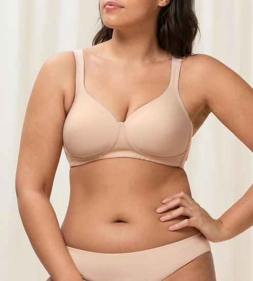 Triumph Modern Soft+Cotton Schalen-BH neutral beige