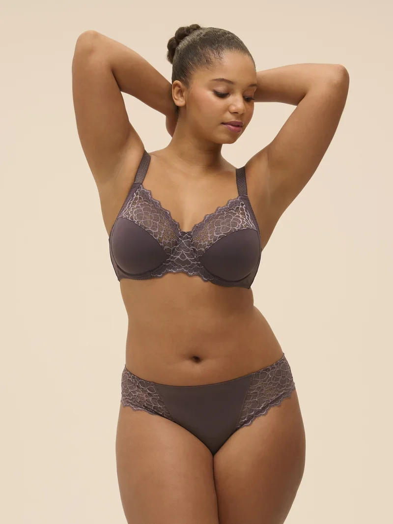 Simone Perele - Caresse Brief Graphitgrau