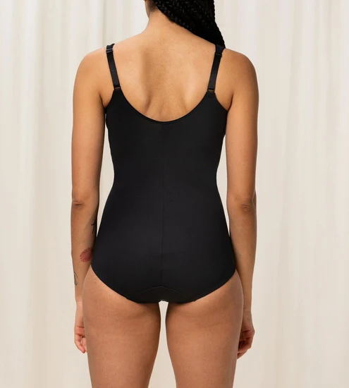 Triumph Modern Soft+Cotton Body ohne Bügel black