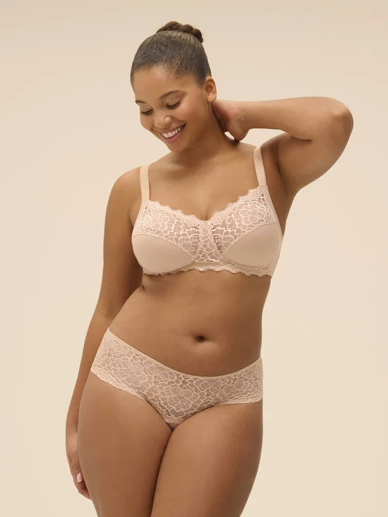 Simone Perele - Caresse Boyshort Panty Peau Rosée