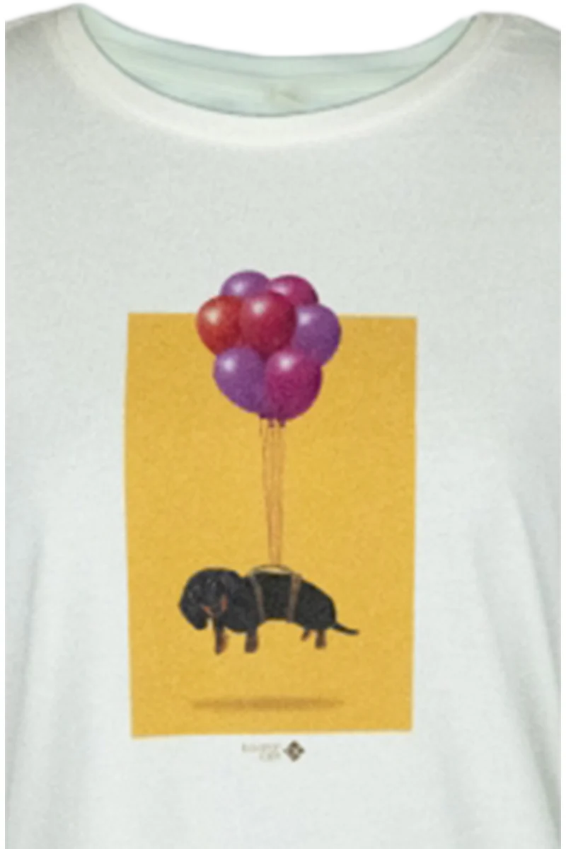 Damen T-Shirt 'Dackel Express'