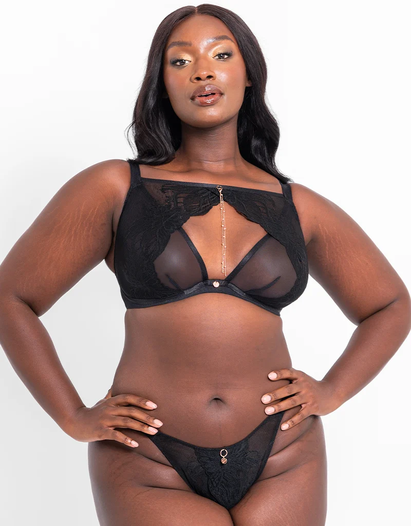Scantilly Unveiled Brazilian Brief Black