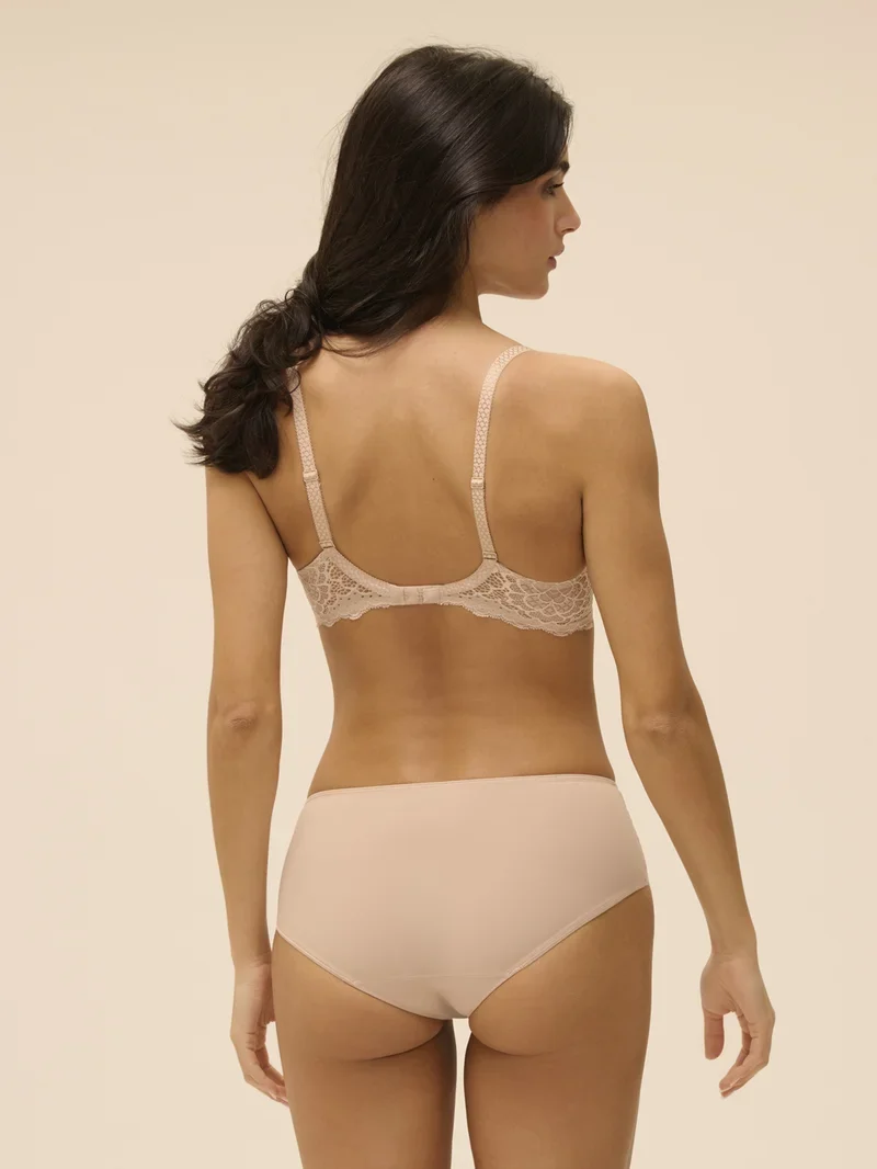 Simone Perele – Caresse 3D-Plunge-BH Peau Rosée