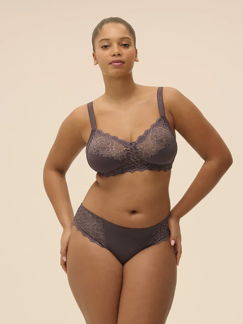 Simone Perele - Caresse Soft Cup BH Graphitgrau