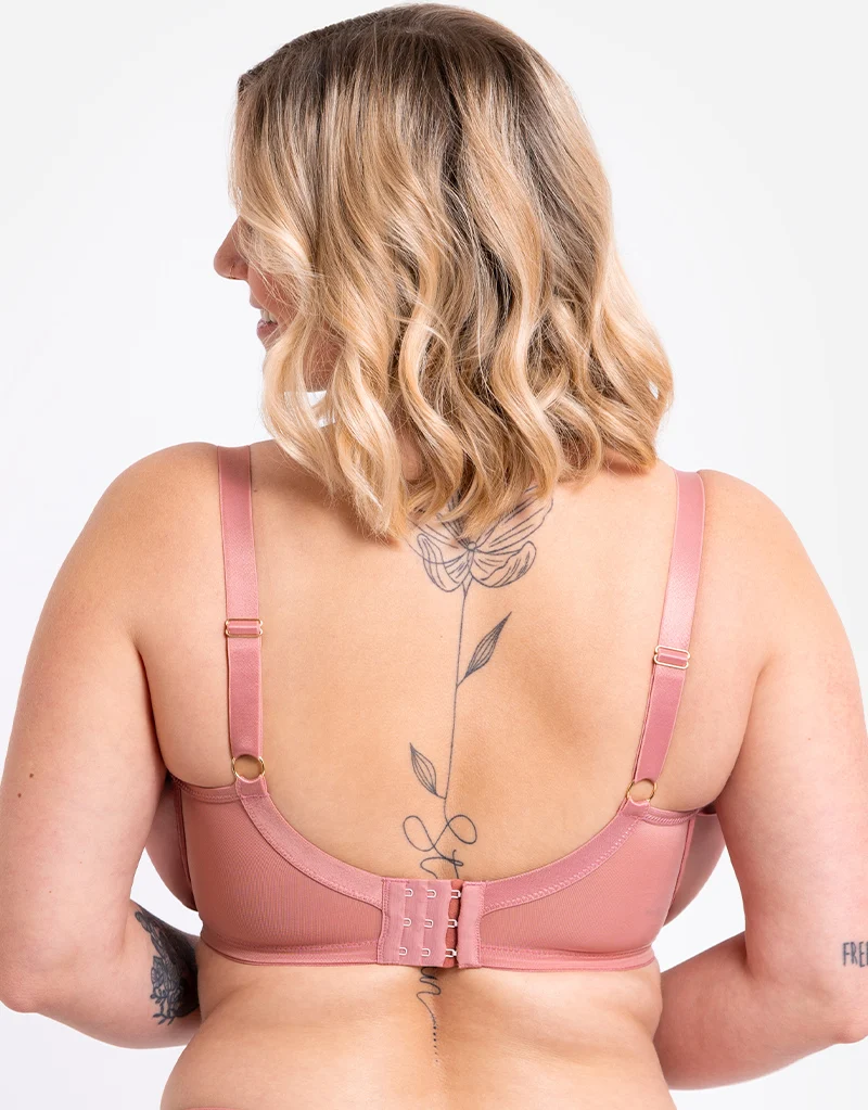 Curvy Kate Lush Full Plunge Bra Rose Shimmer