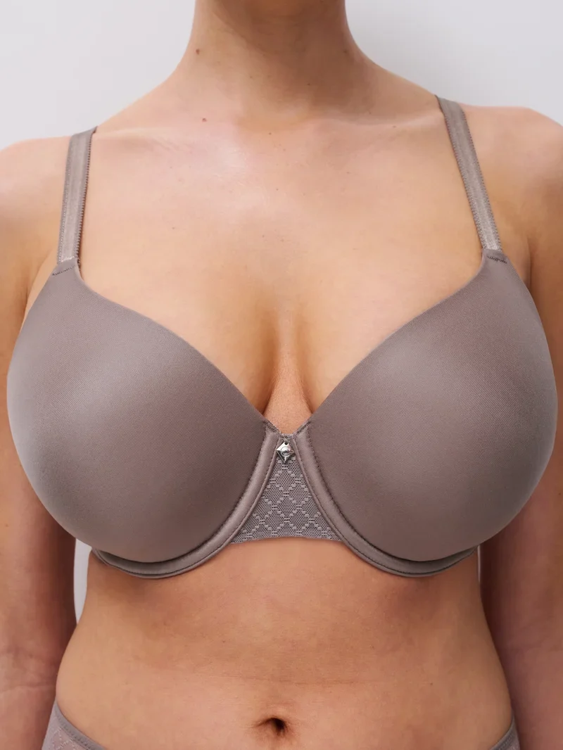 Chantelle EasyFeel – Norah Chic Bedeckender T-Shirt-BH Bronzed Taupe