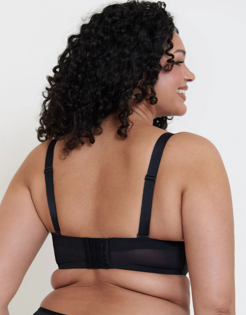 Flirtelle Celia Strapless Bra Black