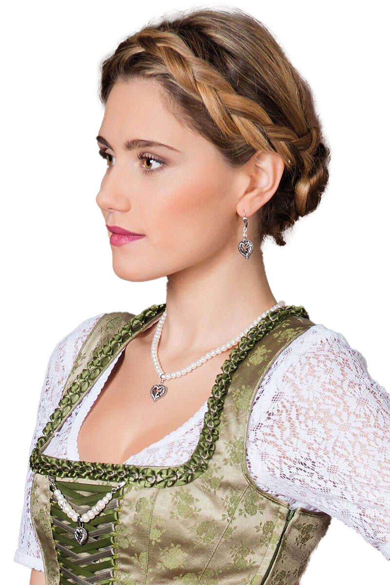 Dirndl-Mini-Charivari 'Trachtenherz Hirsch'