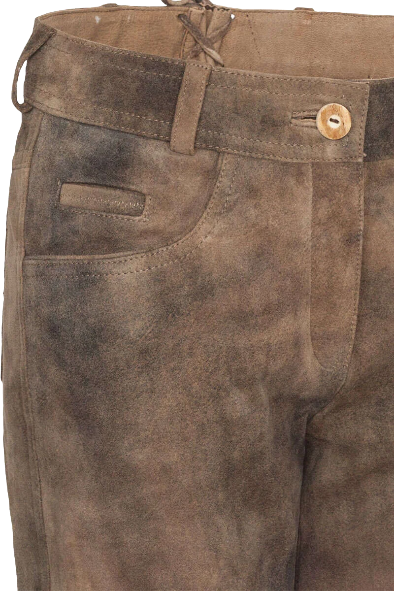 Damen Trachten Lederhose lang
