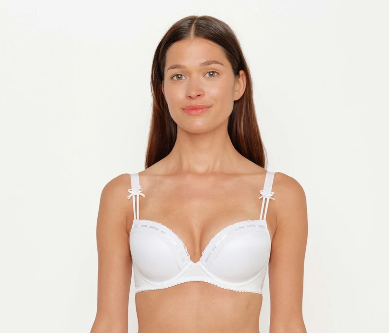 SUSA Dirndl-BH 7432 weiß