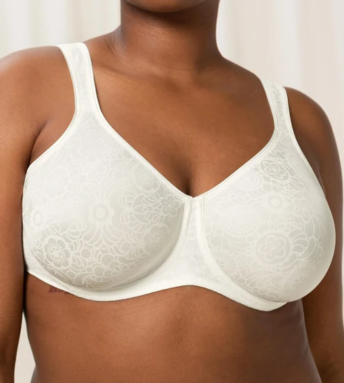 Triumph Lovely Minimizer Damen Miederwaren BH kurz Mittelträger mit Bügel vanille