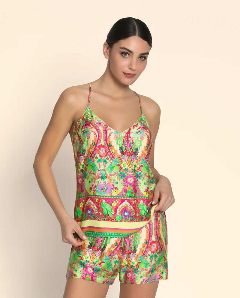 Lise Charmel - Libertine En Fleurs Leibchen Nature Libertine