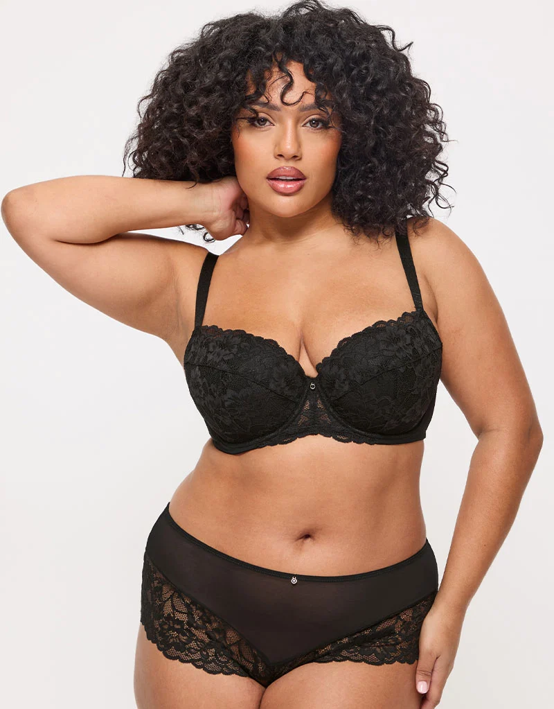 Ann Summers Sexy Lace Short Black