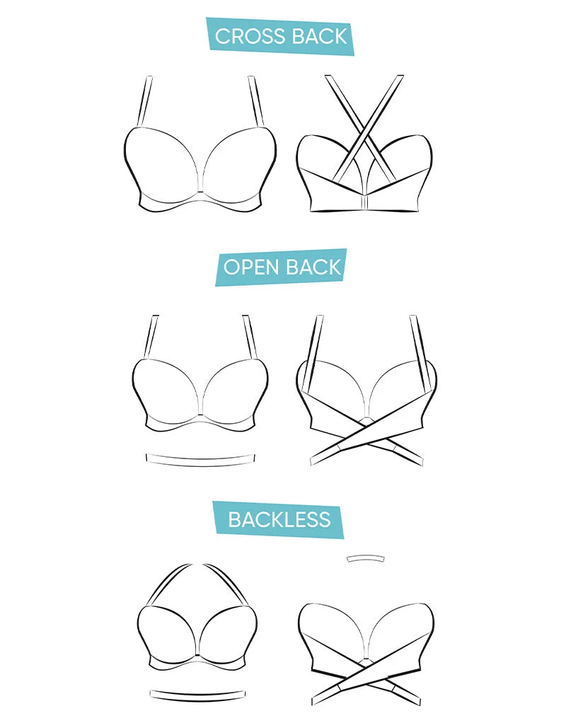 Curvy Kate Superplunge Multiway Padded Plunge Bra Latte