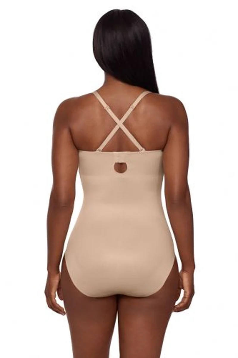 Miraclesuit Shapewear – Show Stopper Shaping Bodysuit Warm Beige