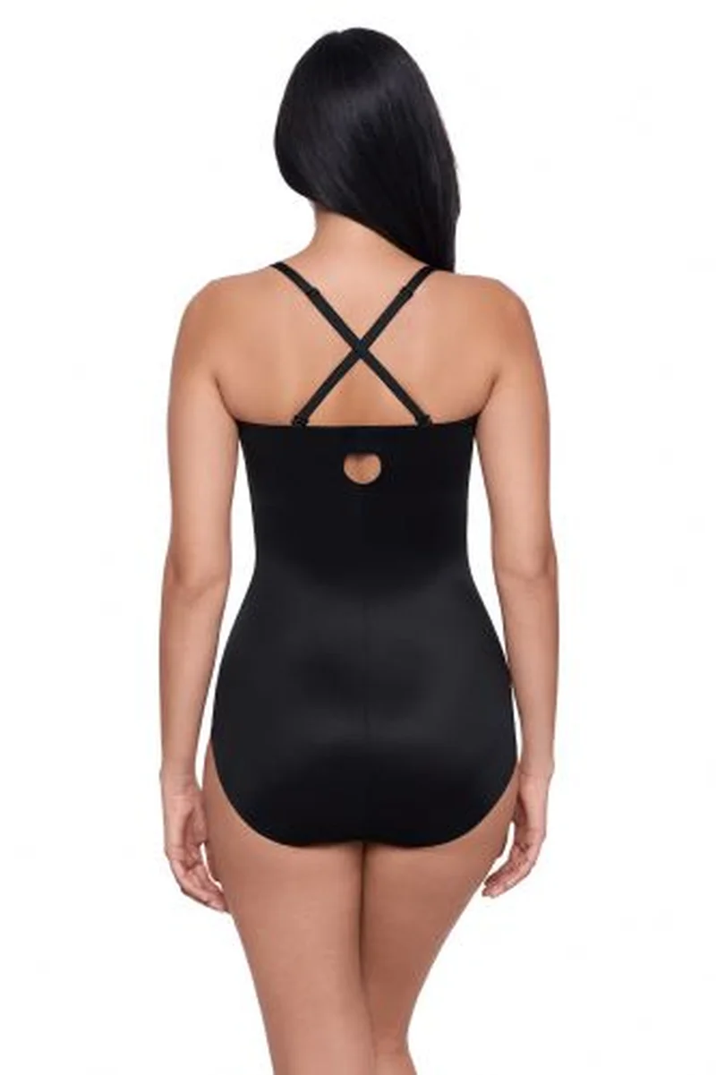 Miraclesuit Shapewear – Show Stopper Shaping Bodysuit Schwarz