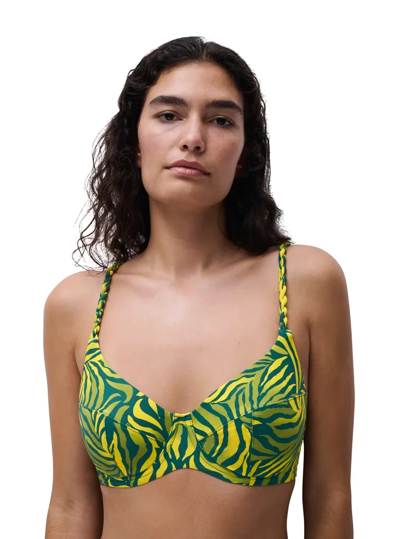 Femilet Swimwear - Tidra Bügel-Bikini Gelb Jungle