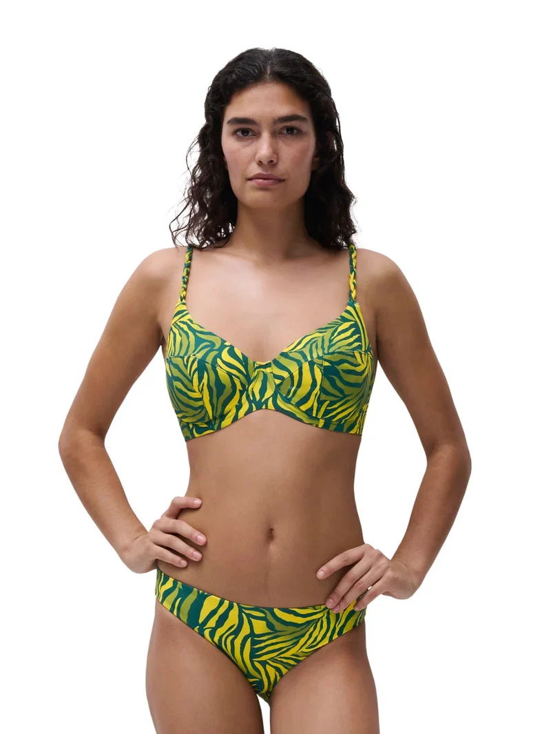 Femilet Swimwear - Tidra Bügel-Bikini Gelb Jungle