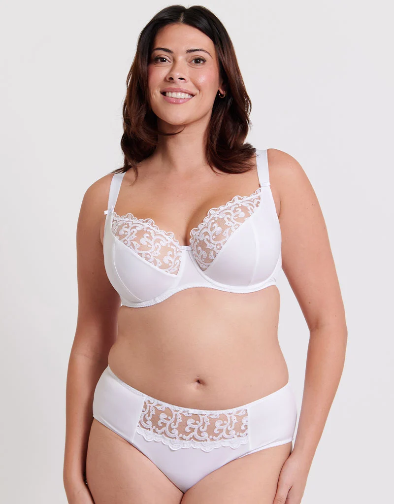 Flirtelle Swirl Brief White
