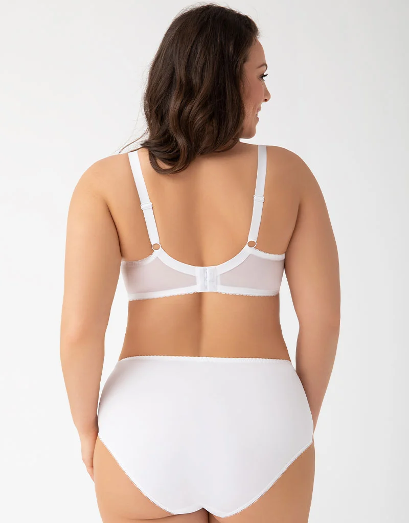Gorsenia Victoria Full Cup Bra White