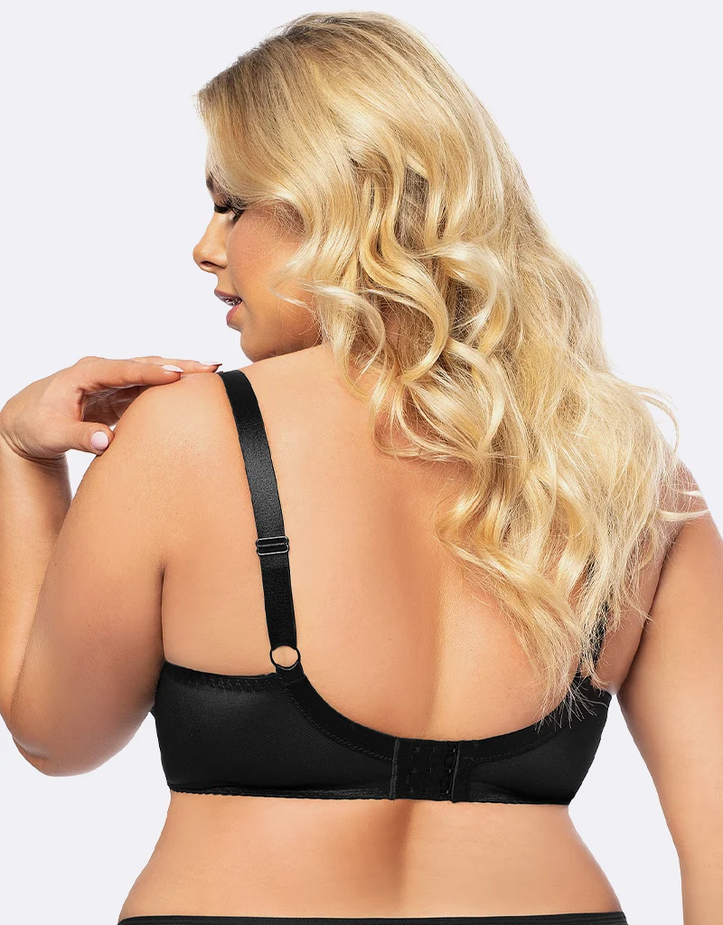 Gorsenia Paradise Balconette Bra Black