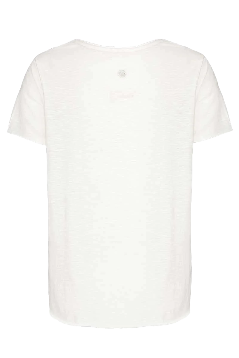 Trachten Damen T-Shirt Offwhite