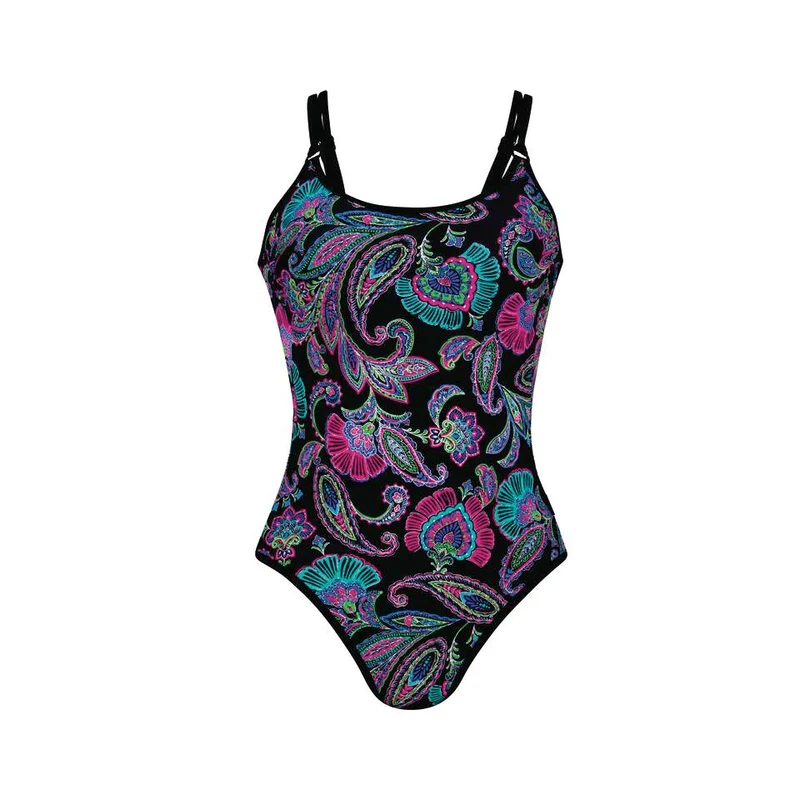 Rosa Faia Swimwear - Marinet Badeanzug Schwarz