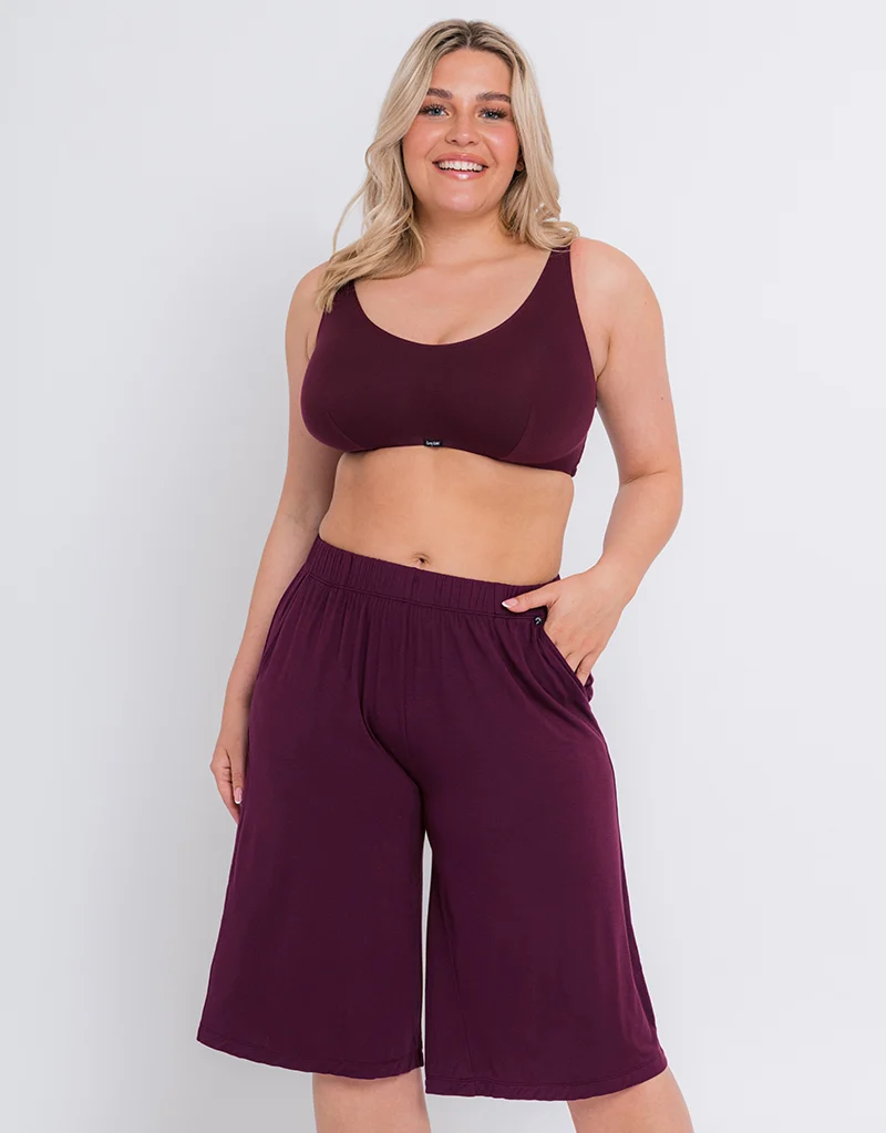 Curvy Kate Softease Crop Top Fig