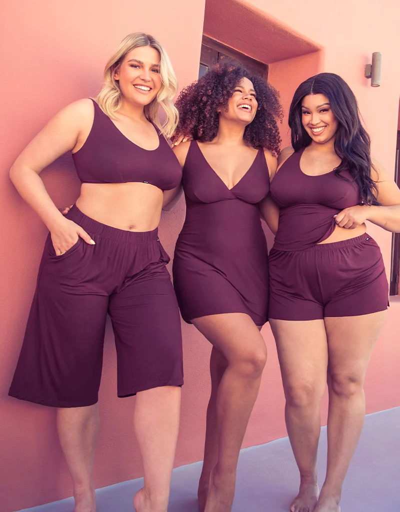 Curvy Kate Softease Crop Top Fig