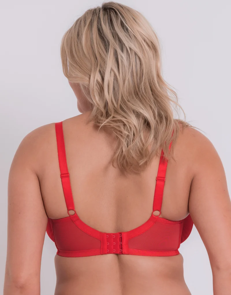 Curvy Kate Victory Side Support Balcony Bra Poppy Red