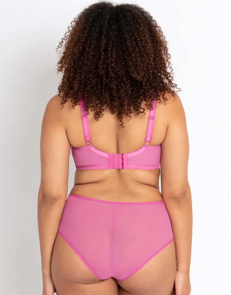 Curvy Kate Victory Side Support Balcony Bra Pink