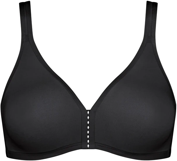 Triumph Eileen Damen Miederwaren BH kurz Mittelträger ohne Bügel schwarz