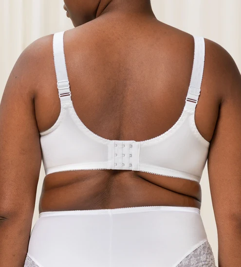 Triumph Ladyform Soft Damen Miederwaren BH kurz Mittelträger mit Bügel weiß