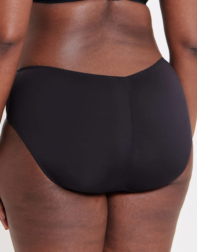 Flirtelle Swirl Brief Black
