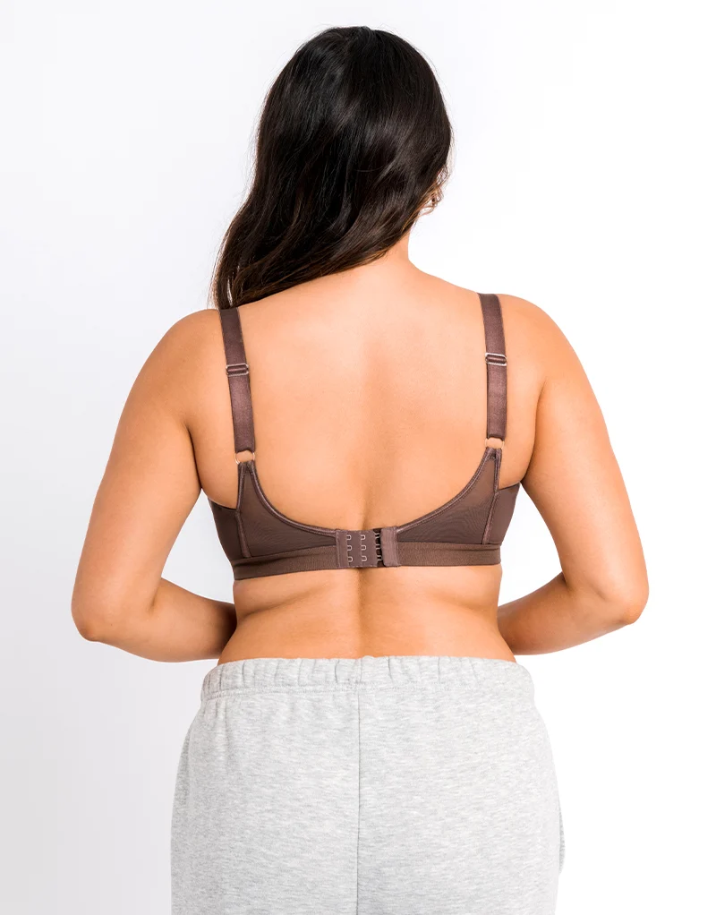 Curvy Kate Get Up and Chill Non-Wired Bralette Cocoa