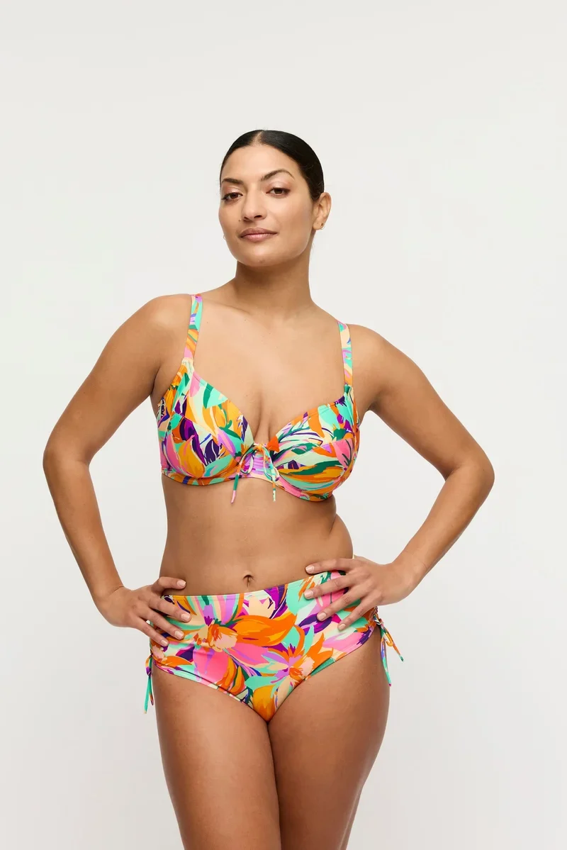 PrimaDonna Swimwear - Varadeo Full Cup Bikini Top Bright Tropics