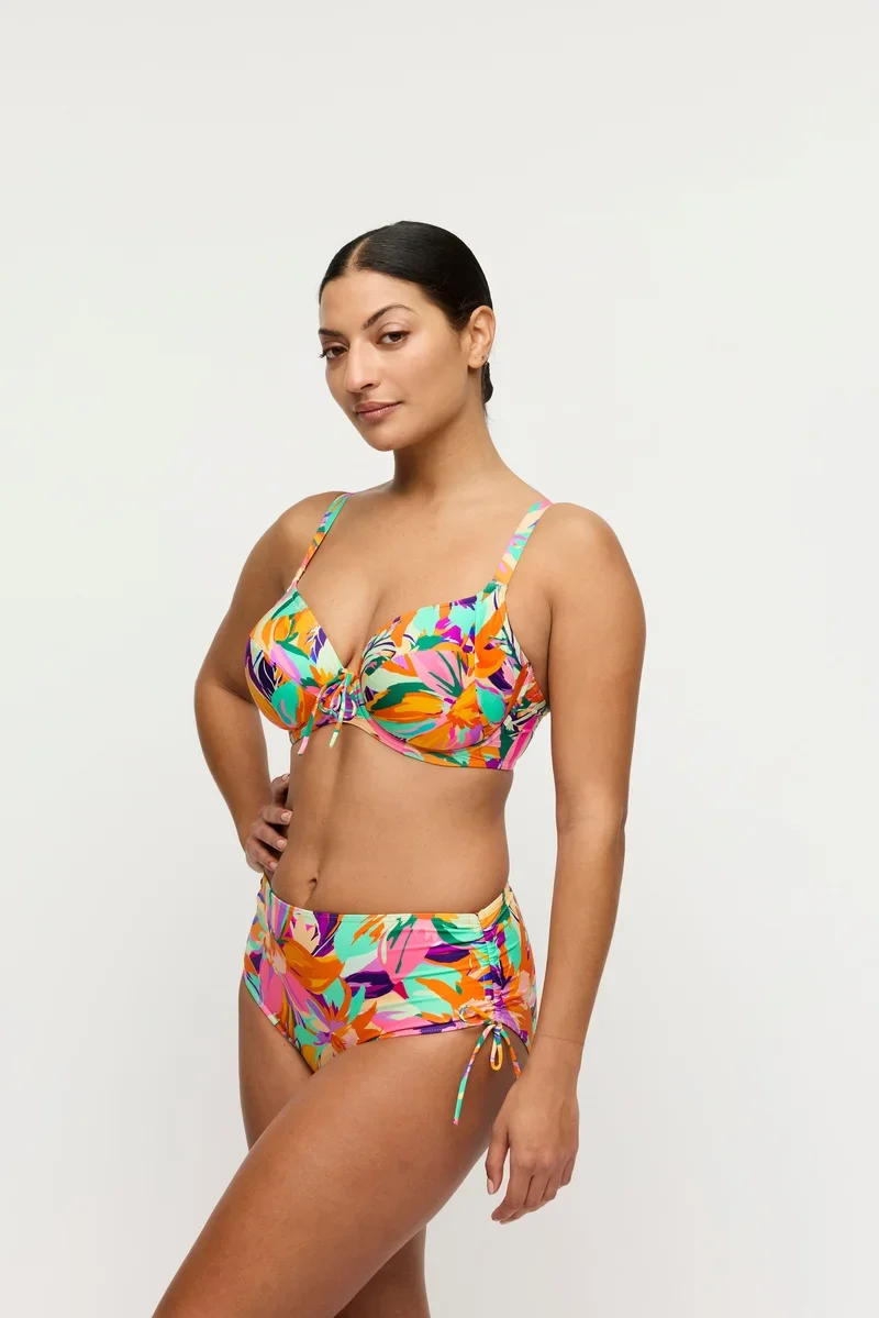 PrimaDonna Swimwear - Varadeo Full Cup Bikini Top Bright Tropics