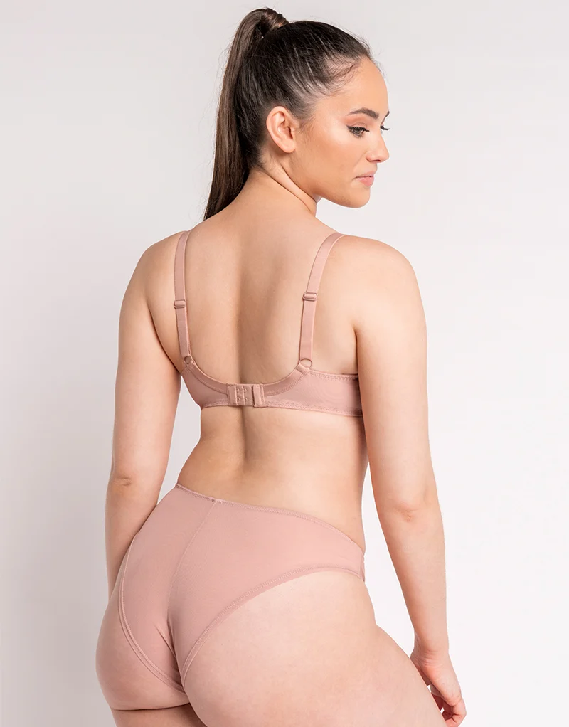 Curvy Kate Eye Spy Brazilian Brief Blush