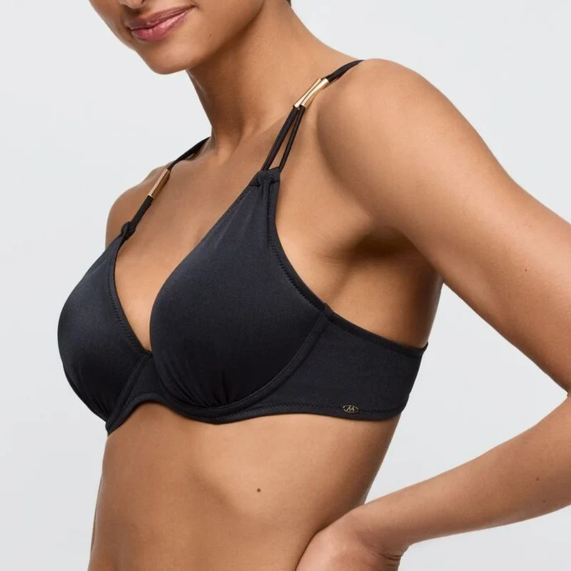 Marie Jo Swimwear – Hello Sunset Push-Up-Bikini-Oberteil Schwarz