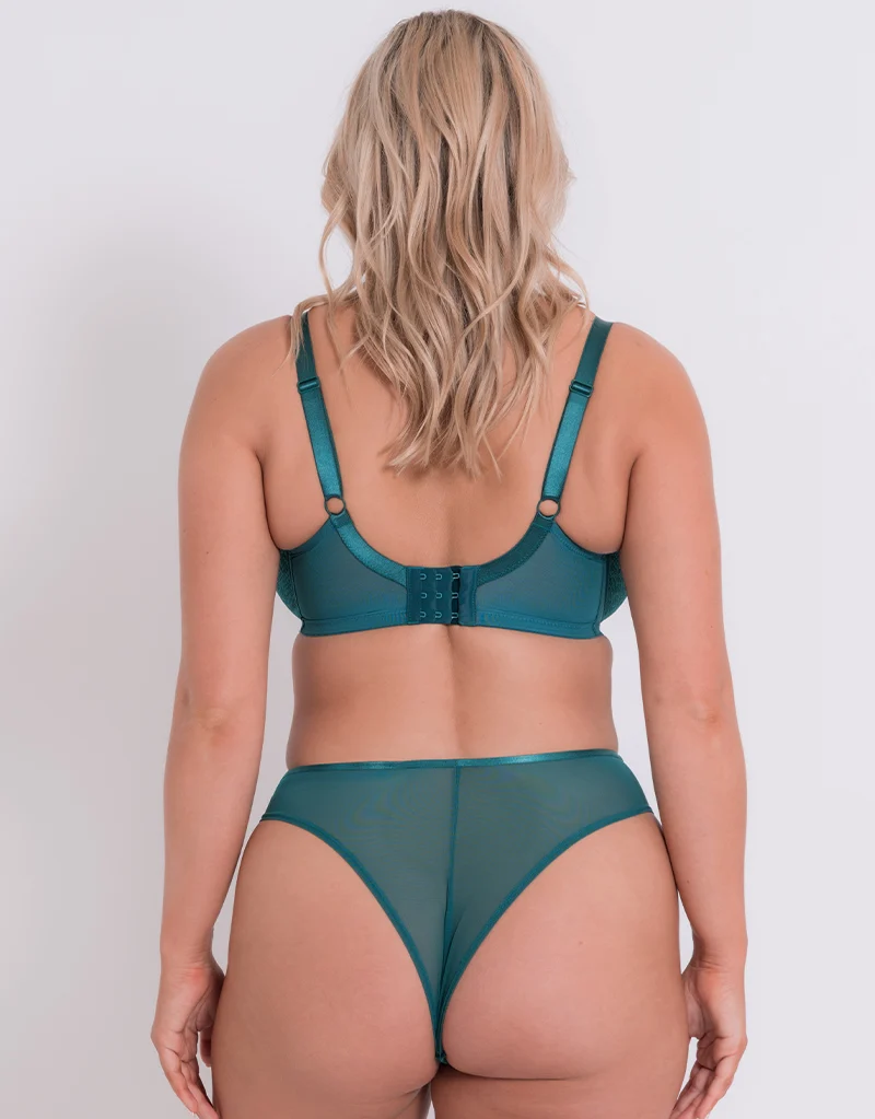 Curvy Kate Amaze Balcony Side Support Bra Verdigris