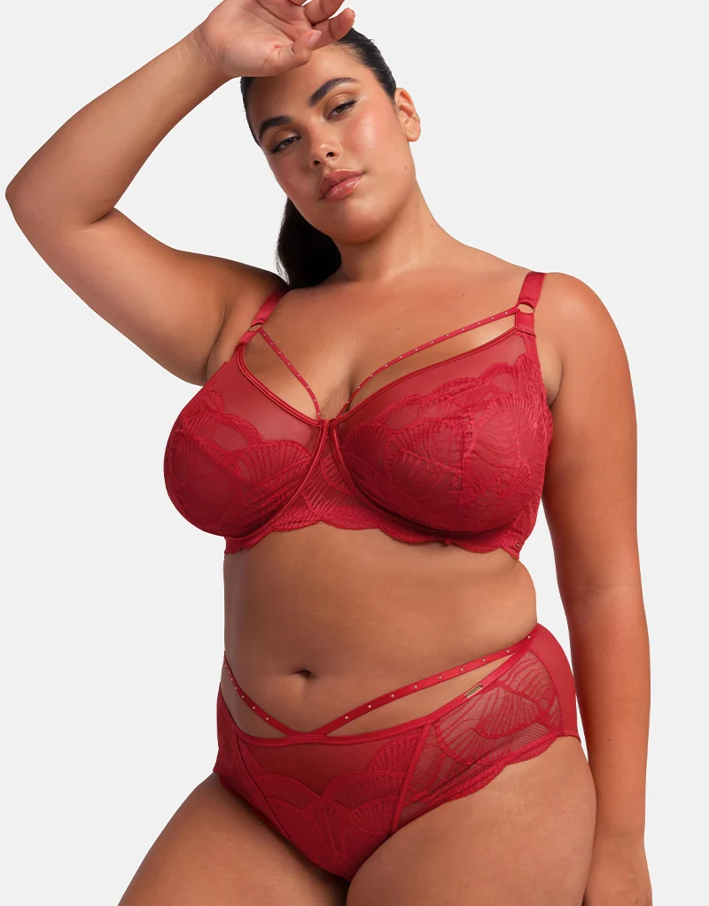 Dorina Adelina Hipster Classic Brief Red