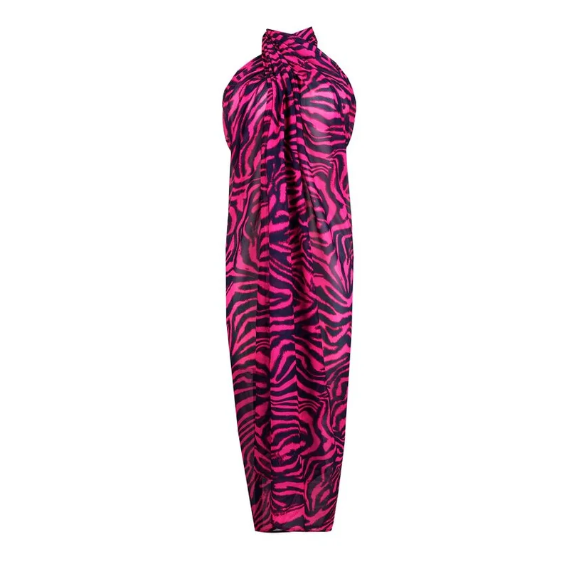 PrimaDonna Bademode - Malabo Bademode Pareo Hot Pink Zebra