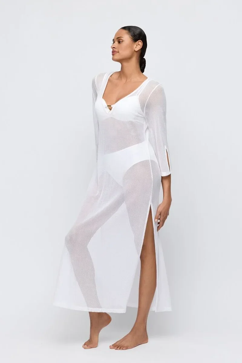 Marie Jo Swimwear - Taleah Swimwear Kaftan Elfin Weiß