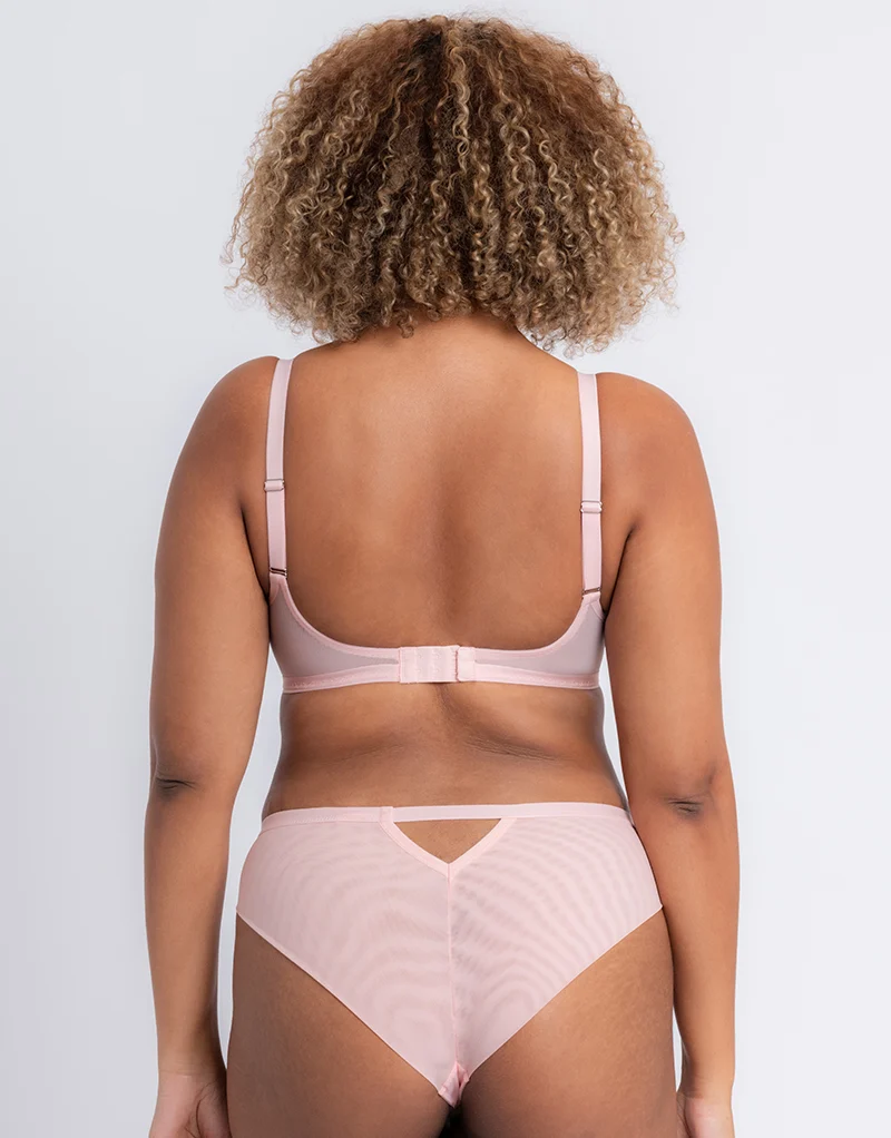Curvy Kate Lucky Star Plunge Bra Blush Pink