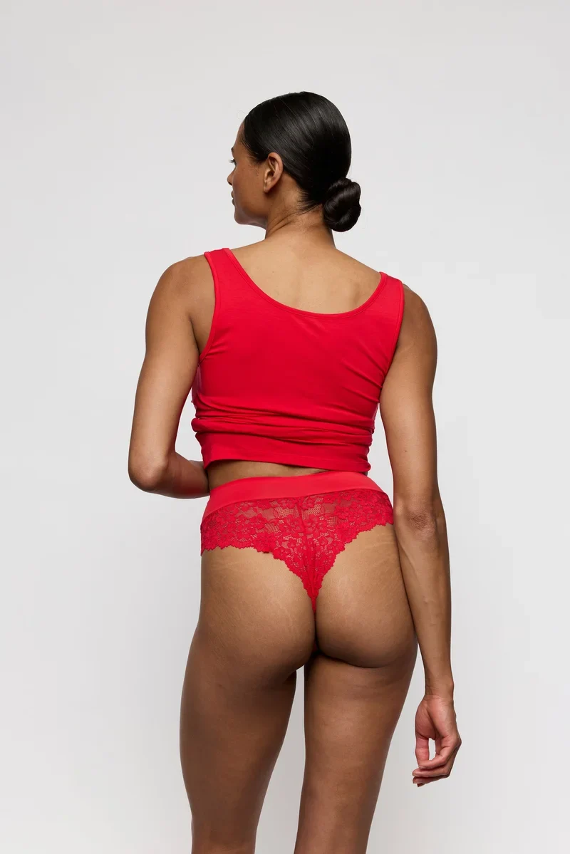Marie Jo - Soft Studio Luxus-Tanga in True Red