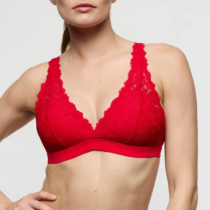 Marie Jo - Soft Studio Padded Bralette True Red