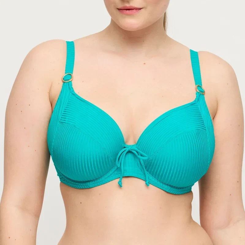 PrimaDonna Swimwear - Delray Full Cup Bikini-Oberteil Meeresschildkröte
